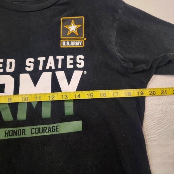Authentic U.S. Army Veterans Women's Short Sleeve Graphic Tee Shirt, sz MD - Picture 4 of 7